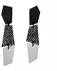 WAIWAI - Monochrome Dangle Earrings - Lyst