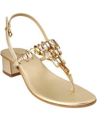 DAMAPREZIOSA - Gabrielle Topaz Jewel Sandal - Lyst
