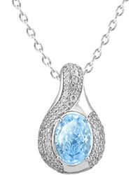 Arte Madrid - Sierra Pavé Amulet Necklace - Lyst