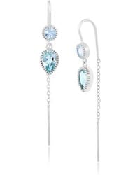 Moon London - Poseidon Topaz Sterling Earrings - Lyst