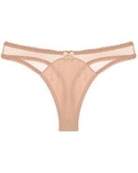 Journelle - Neutrals Victoire Thong Praline - Lyst