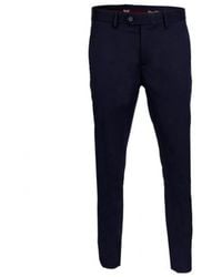 DAVID WEJ - Aldo Plain Smart Trousers With Belt Loops – - Lyst