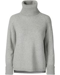 tirillm - Cosy Chunky Turtle Neck Pullover- Light Melange - Lyst