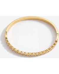 Elk & Bloom - Chunky Solitaire Tennis 14K Bangle - Lyst