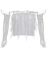 Sarah Regensburger - Goddess Tube Top With Sleeves - Lyst