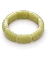 Saéa - Serpentine Panel Beaded Stretch Bracelet - Lyst