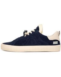 Springa | Unique Vulcanized Sneakers Italian Handmade - Wavy Suede Dark - Lyst
