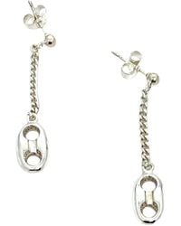 Tg-Jewellery by Tamara Gervasio - Anchor Drop Earrings — Sterling - Lyst