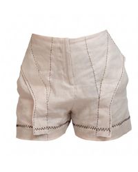 Muda Clothing Fz Llc - Neutrals Emily Shorts - Lyst