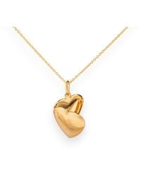 Belinda Jewelz - Heart Locket Pendant Necklace - Lyst