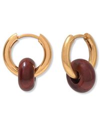 A Weathered Penny - Jasper Hoops - Lyst