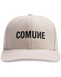 Comune - Neutrals Logo Classic Cap - Lyst