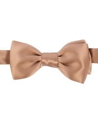 LE COLONEL - Milk Coffee Silk Bow Tie - Lyst