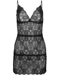 Oh!Zuza - Midnight Temptation – Lace Mini Slip - Lyst