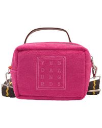 Yourhandbags - Fuchsia Terry Box Bag - Lyst