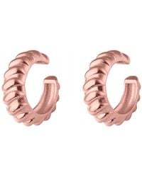 Spero London - Croissant Ear Cuff No Piercing Sterling Pair - Lyst