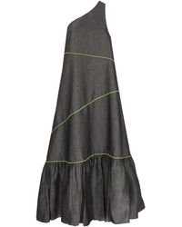 Mirimalist - Janset Linen Maxi Dress - Lyst