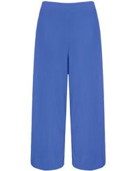 Cara & The Sky - Martha Wide Leg Co Ord Knitted Trousers - Lyst