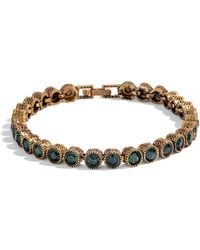Ebru Jewelry - Emerald Antique Tennis Mystic Bracelet - Lyst