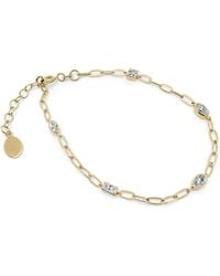 Clemence Wren - Asymmetric Gemstone Bracelet - Lyst