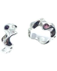 Tg-Jewellery by Tamara Gervasio - Sea Slug Ring – Sterling With Garnet & Cubic Zirconia - Lyst