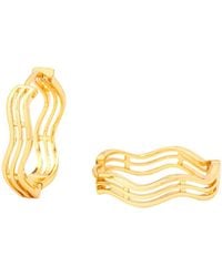 Uchi and Soto - Nami Wave Earrings - Lyst