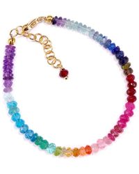 Mineralgems•Studio - Bracelet With Precious Gemstones - Lyst