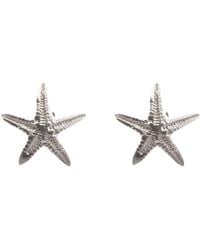 Dainty London - Dainty Starfish Studs - Lyst