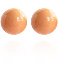 Saule Label - Gaia Jumbo Earrings In Apricot Dream - Lyst