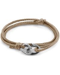 Anchor and Crew - Sand Windsor & Rope Bracelet - Lyst