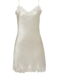 SAINTED SISTERS - Scarlett Ivory Chemise - Lyst