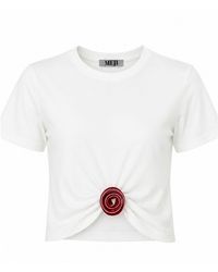 Meji - Flower T-Shirt - Lyst