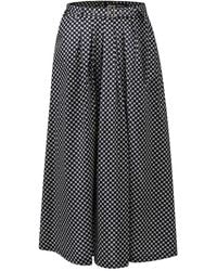 Smart and Joy - Polka Dots Flared Midi Skirt - Lyst