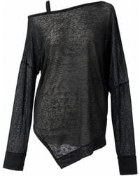 Yogi8Apparel - Oversized Off The Shoulder Cotton Polyester Top - Lyst