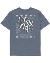 Anchor and Crew - Dark Heather Gustatory New York Coffee Scene Organic Cotton Embroidered T-Shirt - Lyst