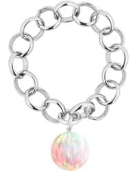 Ora Pearls - Aelia Sun Opal Chain Ring - Lyst