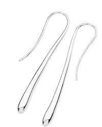 Lucy Quartermaine - Sterling Long Solid Drop Earrings - Lyst