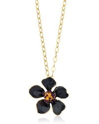 Milou Jewelry - Cherry Blossom Flower Necklace - Lyst