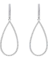 Augustine Jewels - Diamond Drop Earrings - Lyst