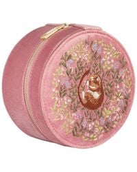 Fable England - Fable Chloe Dormouse Jewellery Box Pink - Lyst