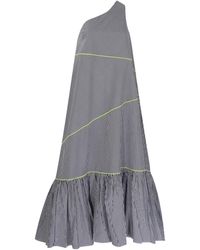 Mirimalist - Janset Striped Maxi Dress - Lyst