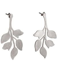 Silver Moon - Branches Of Light Sterling Earrings - Lyst