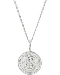 Katie Mullally - British Shilling Coin & Chain - Lyst