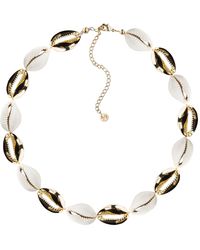 Adriana Pappas Designs - Mixed Mini Metal Shell Accent Choker - Lyst