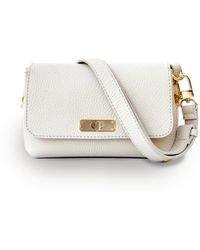Apatchy London - Neutrals The Maisie Mini Stone Leather Bag - Lyst