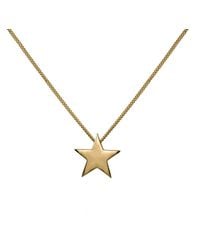 Edge Only - Star Pendant 18Ct Vermeil - Lyst