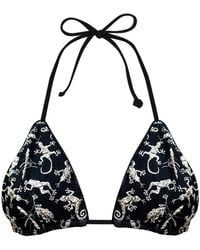 GeeGee Collection - Superstitious Creatures Bikini Top - Lyst