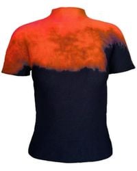 Wild Cosmos - Scarlett Ombre Honeycomb Texture Top - Lyst