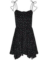 2KStyle - Gala Asymmetric Spaghetti Strap Floral Mini Dress - Lyst