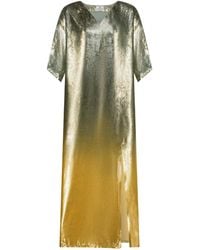 DHARA SHETH DUBAI - Shadow Of Sequin Ombre Shimmer Party Kaftan Dress - Lyst